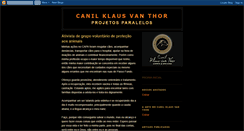 Desktop Screenshot of canilkvtprojetosparalelos.blogspot.com