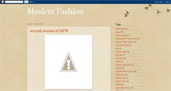 Desktop Screenshot of moslemfashiom.blogspot.com