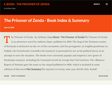 Tablet Screenshot of prisoner-of-zenda.blogspot.com