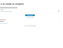 Tablet Screenshot of edwin-siserompesecompone.blogspot.com