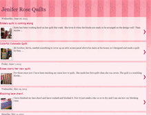 Tablet Screenshot of jenifer-rosequilts.blogspot.com