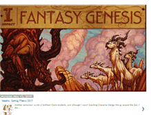 Tablet Screenshot of fantasygenesis.blogspot.com