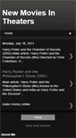 Mobile Screenshot of newmoviesintheaters.blogspot.com