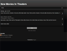 Tablet Screenshot of newmoviesintheaters.blogspot.com