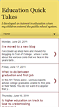 Mobile Screenshot of educationquicktakes.blogspot.com