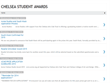 Tablet Screenshot of chelseastudentawards.blogspot.com