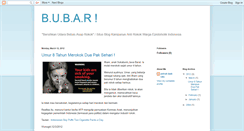 Desktop Screenshot of bubar.blogspot.com