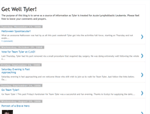 Tablet Screenshot of getwelltyler.blogspot.com