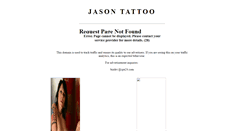 Desktop Screenshot of jasontattoos.blogspot.com