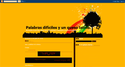 Desktop Screenshot of elquesoeslatino.blogspot.com