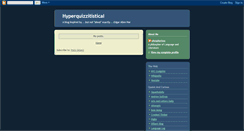 Desktop Screenshot of hyperquizzitistical.blogspot.com