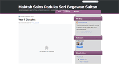 Desktop Screenshot of maktabsains.blogspot.com