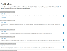 Tablet Screenshot of craftidea.blogspot.com