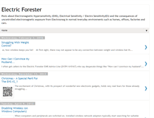 Tablet Screenshot of electricforester.blogspot.com