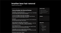 Desktop Screenshot of brazilianlaserhairremova-l.blogspot.com