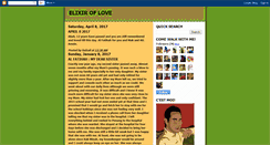 Desktop Screenshot of elixiroflove.blogspot.com
