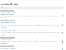 Tablet Screenshot of invogueathome.blogspot.com