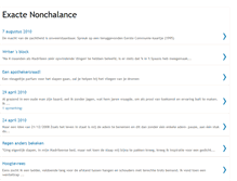 Tablet Screenshot of exactenonchalance.blogspot.com