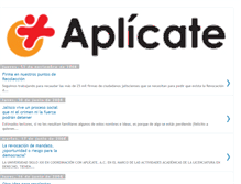 Tablet Screenshot of aplicateac.blogspot.com