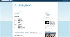 Desktop Screenshot of kuasa-ju-on.blogspot.com