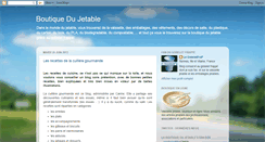 Desktop Screenshot of boutiquedujetable.blogspot.com