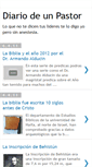 Mobile Screenshot of diariodeunpastor.blogspot.com