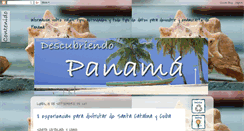 Desktop Screenshot of descubriendopanama.blogspot.com