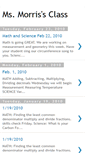 Mobile Screenshot of msmorrissclass.blogspot.com