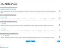 Tablet Screenshot of msmorrissclass.blogspot.com