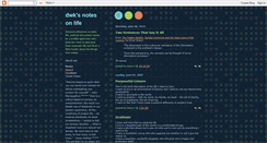 Desktop Screenshot of dwknotes.blogspot.com