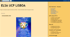 Desktop Screenshot of elsa-ucplisboa.blogspot.com