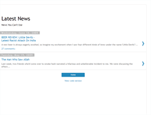 Tablet Screenshot of latestnuisance.blogspot.com