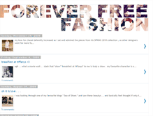 Tablet Screenshot of foreverfreefashion.blogspot.com