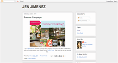 Desktop Screenshot of jenjimenez.blogspot.com