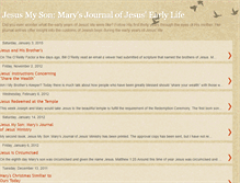 Tablet Screenshot of jesusmyson.blogspot.com