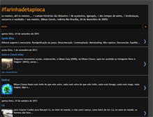 Tablet Screenshot of farinhadetapioca.blogspot.com