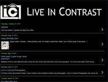 Tablet Screenshot of liveincontrast.blogspot.com