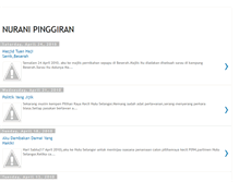 Tablet Screenshot of nuranipinggiran.blogspot.com