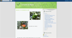 Desktop Screenshot of ehuerto.blogspot.com