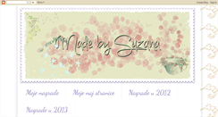 Desktop Screenshot of madebysuzana.blogspot.com