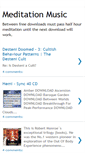 Mobile Screenshot of meditationsound.blogspot.com