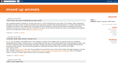 Desktop Screenshot of mixedupanimals.blogspot.com