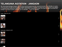 Tablet Screenshot of jangaontelangana.blogspot.com