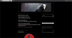 Desktop Screenshot of horrorabismo.blogspot.com