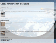 Tablet Screenshot of haasindustriesglobaltransportation.blogspot.com