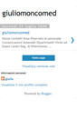 Mobile Screenshot of giuliomoncomed.blogspot.com