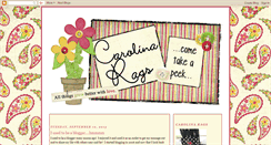 Desktop Screenshot of carolinarags.blogspot.com
