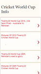 Mobile Screenshot of cricket-worldcupinfo.blogspot.com