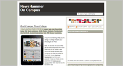 Desktop Screenshot of newshammeroncampus.blogspot.com