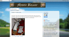 Desktop Screenshot of mysticbazaar.blogspot.com